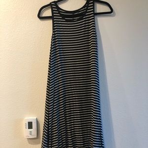 Striped swing dress